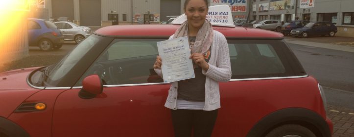 Toni passed her test !!!!!!!!!!!!