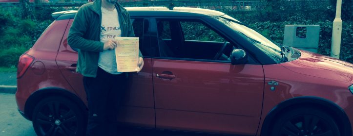 Ken passed his Taxi Driving Test today.