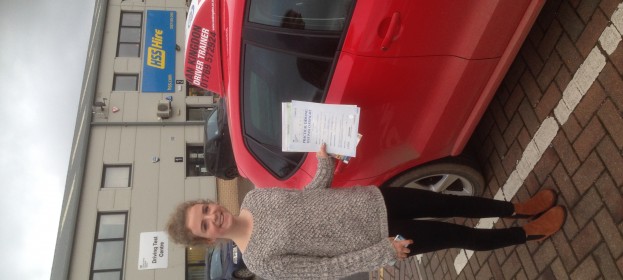 Daisy Waldron passed her Driving Test 1st time.
