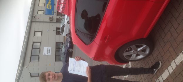 Luke passed his Driving Test this week.
