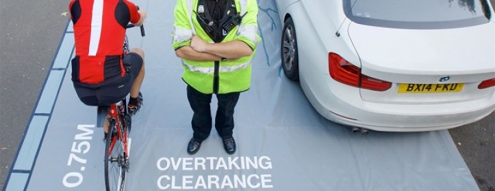 UK police forces to adopt ‘Give Space, be Safe’ initiative