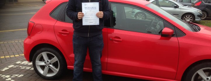 Ryan Williams passed his Test First Time with flying colours.