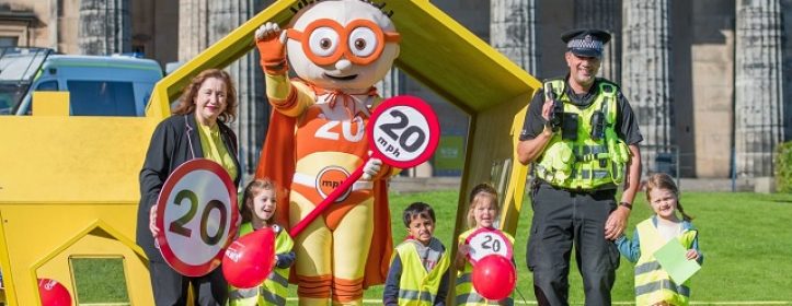 Phase three of Edinburgh's citywide rollout of lower speeds to residential and shopping streets has gone live today