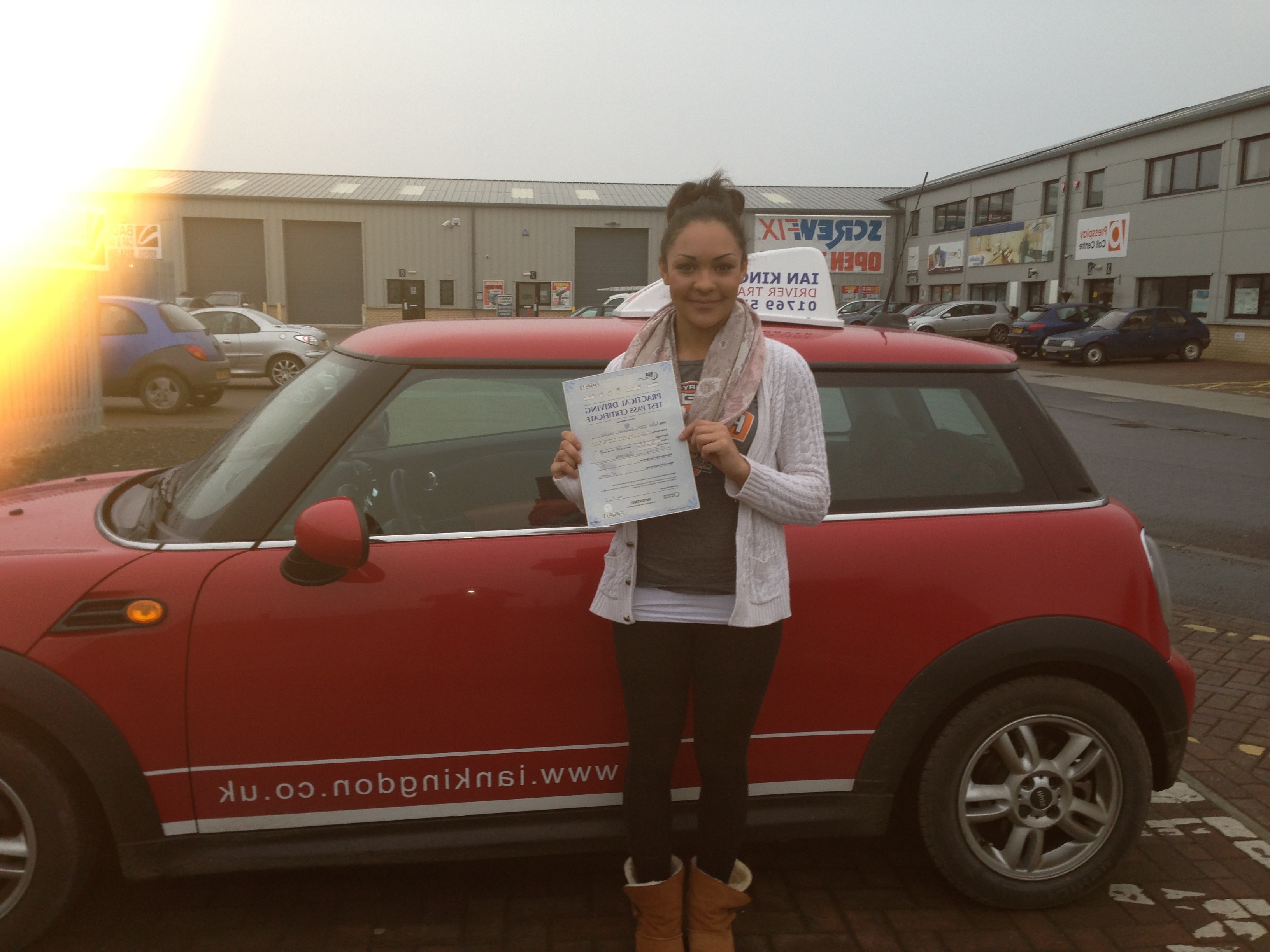 Toni passed her test !!!!!!!!!!!!