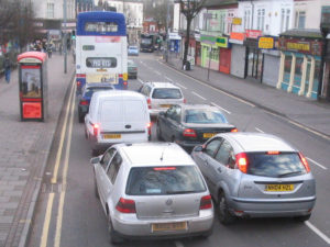 Motor vehicle traffic in Britain reached an all-time high in 2016